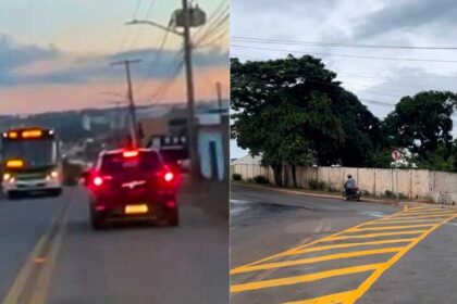 motoristas-de-anapolis-denunciam-falta-de-sinalizacao-em-avenida-que-virou-contramao:-“muito-perigoso”